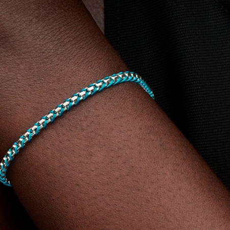 Pulsera Pandora Cordón azul 593816C01