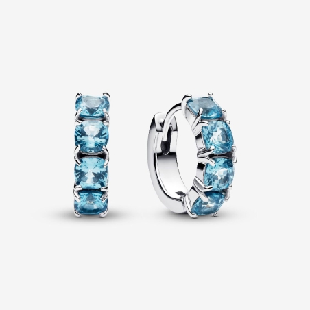 Pendientes Pandora Aros Azules 293851C01