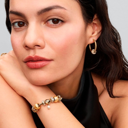 Charm Pandora Shine perla dorada 763781C01