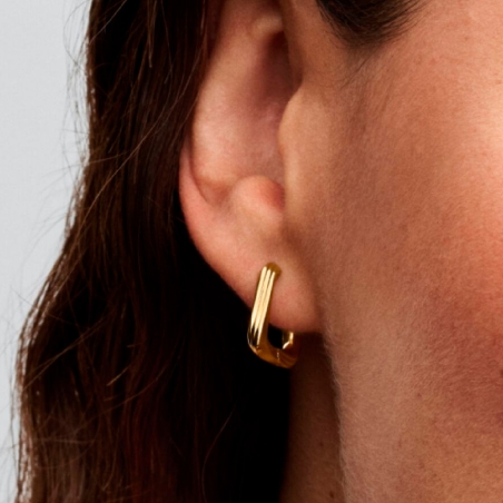 Pendientes Pandora Shine Aros triángulo 263875C00