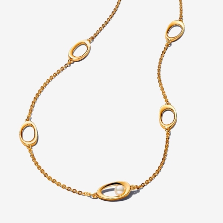 Collar Pandora Shine perla 363883C01-45