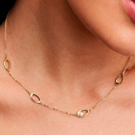 Collar Pandora Shine perla 363883C01-45