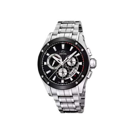 Reloj Jaguar Cronógrafo Esfera Negra J1034/1