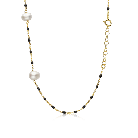 Gargantilla Plata Baño Oro 18k "Padma"