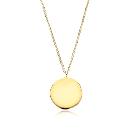 Gargantilla Plata Baño Oro "Hikari"