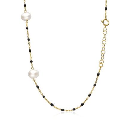 Gargantilla Plata Baño Oro 18k "Padma"