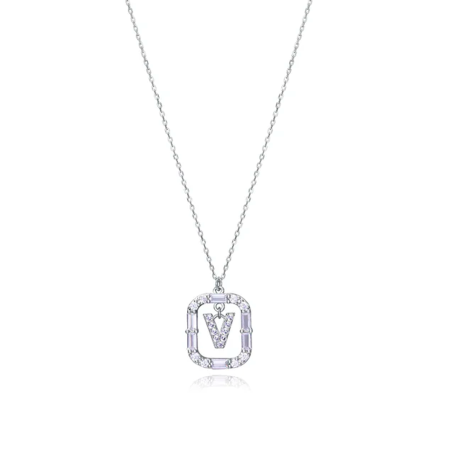 Collar Viceroy letra y circonitas 13181C000-30V