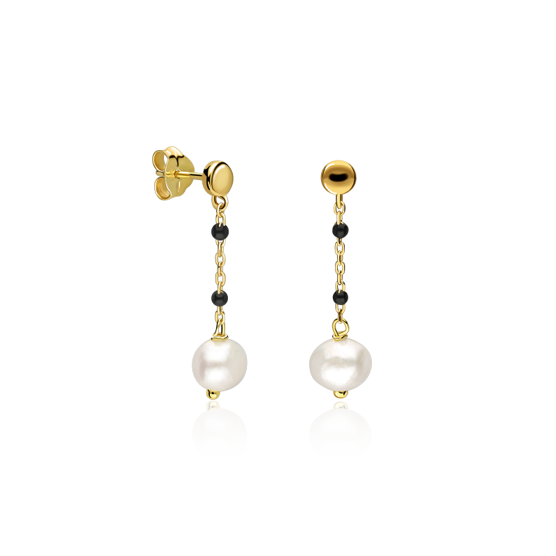 Pendientes Plata Baño Oro 18k "Padma" Pendientes Plata Baño Oro 18k "Padma"