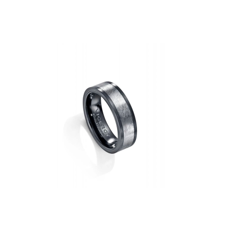 Anillo Viceroy Acero Liso Efecto Satinado 75060A02