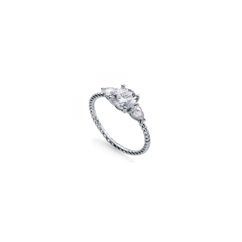Anillo Viceroy Plata Y Circonitas 7132A014-38
