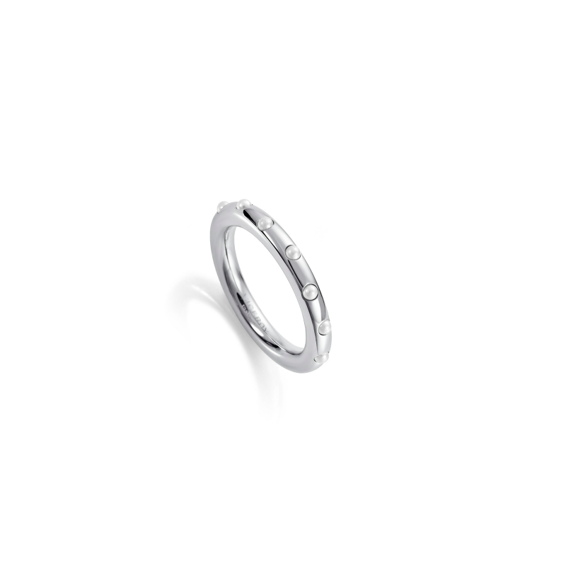Anillo Viceroy Acero Y Perlas 15030A01400