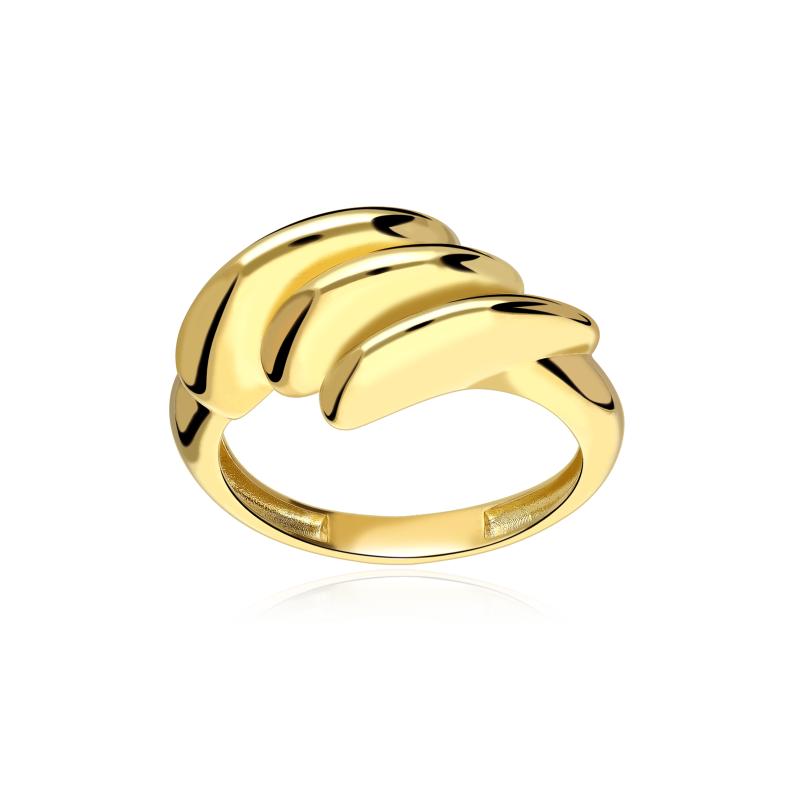 Anillo Plata Baño Oro 18k "Umi" Anillo Plata Baño Oro 18k "Umi"
