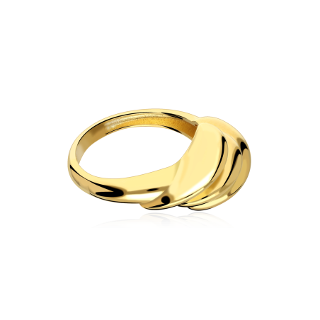 Anillo Plata Baño Oro 18k "Umi"