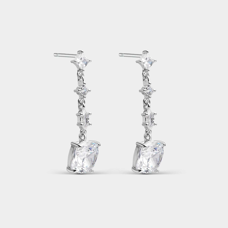Pendientes Itemporality Plata y circonitas SEA-101-223-UU