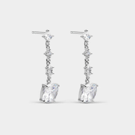 Pendientes Itemporality Plata y circonitas SEA-101-223-UU