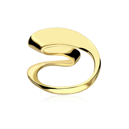 Anillo Plata Baño Oro 18k "Svara"