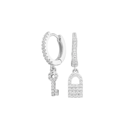 Pendientes Itemporality Plata SEA-101-019-UU