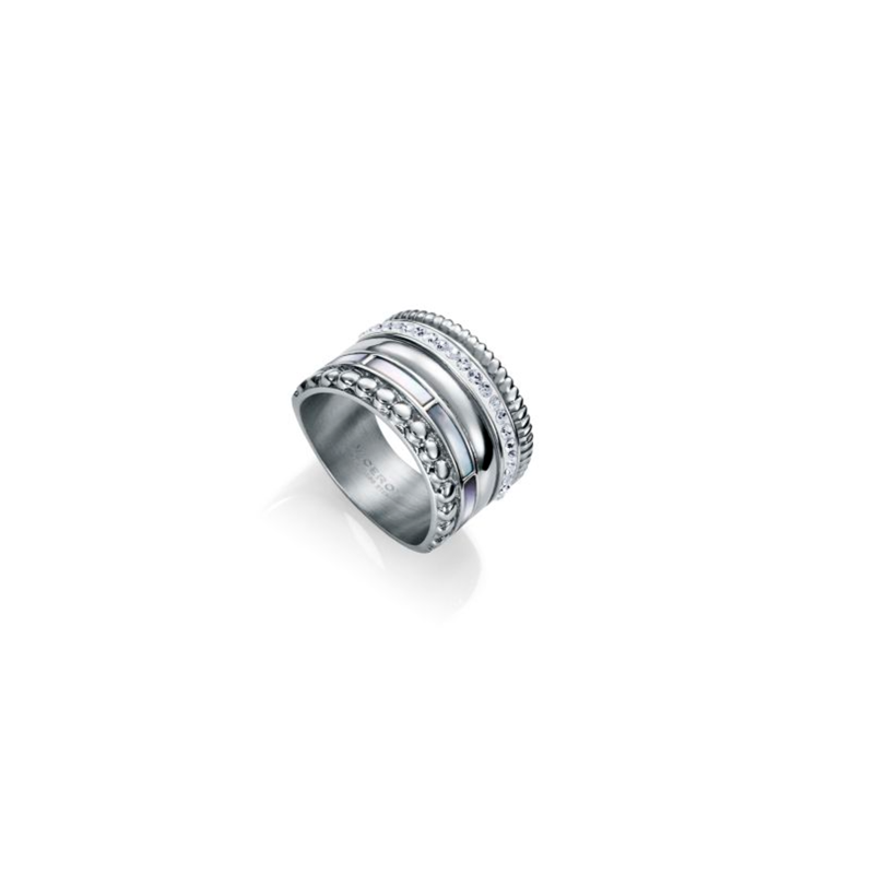 Anillo Viceroy Acero Y Circonitas 75258A01400