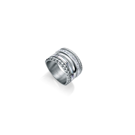 Anillo Viceroy Acero Y Circonitas 75258A01400