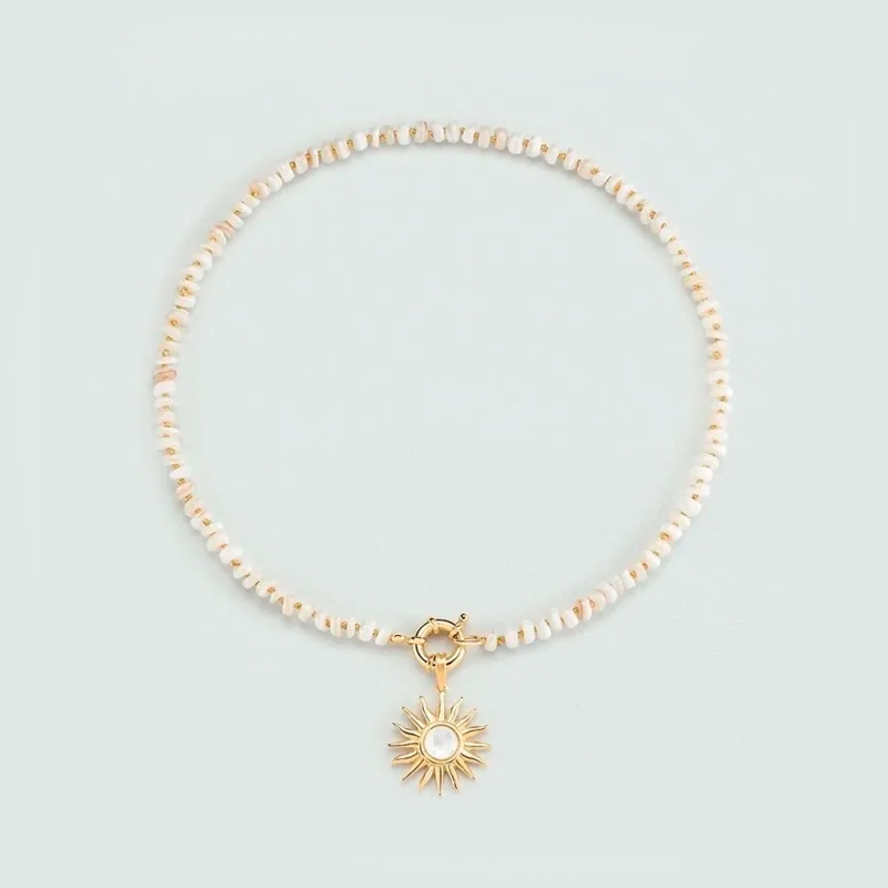 Collar Agatha perlas y sol 2680425-094-TU