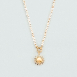 Collar Agatha perlas y sol 2680425-094-TU