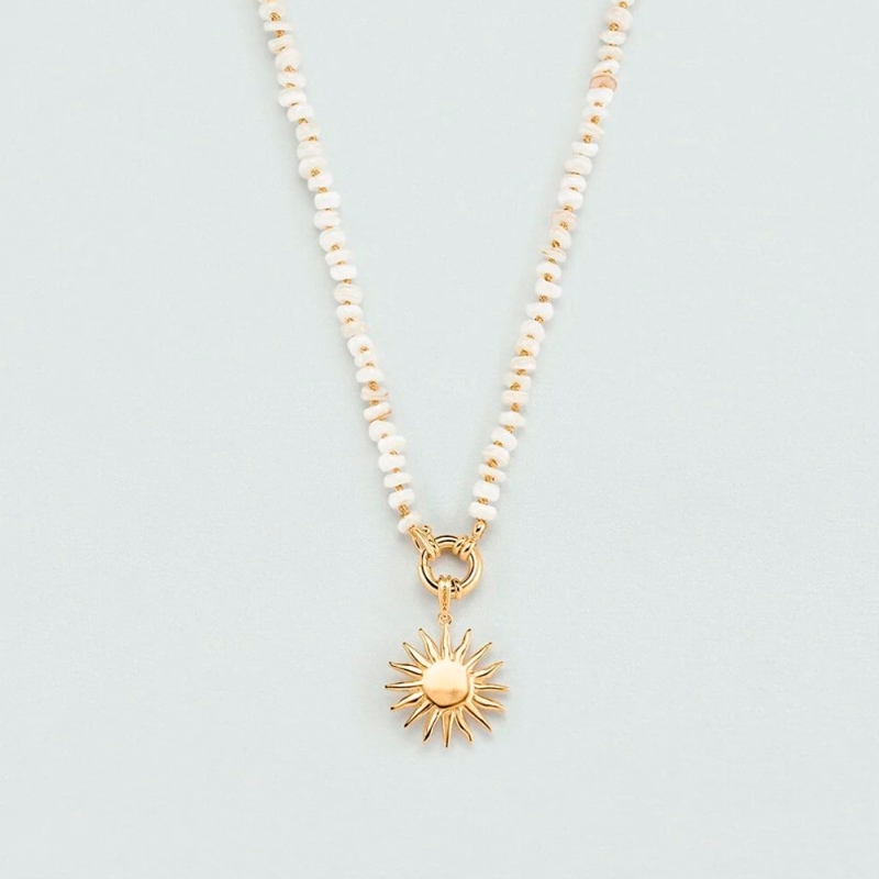 Collar Agatha perlas y sol 2680425-094-TU