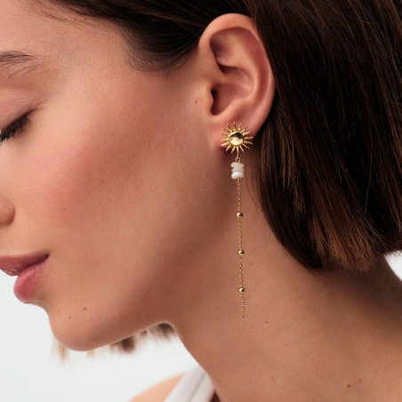 Pendientes Agatha Sol y Nacar 2380736-094-TU