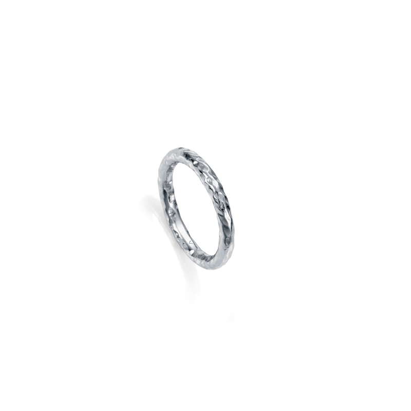 Anillo Viceroy Plata Martilleado 4063A014-08