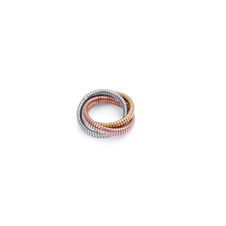 Anillo Viceroy Triple Acero Tricolor 14085A01