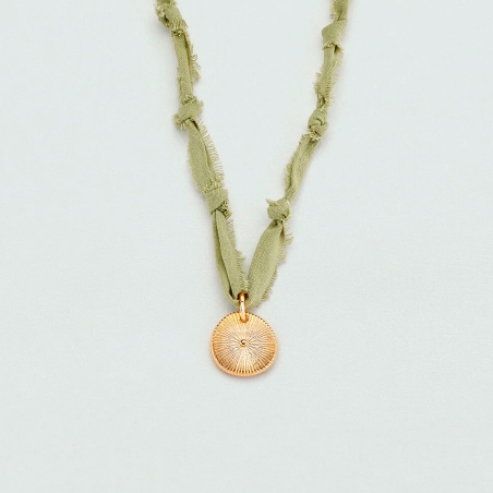 Collar Agatha Verde medalla 2680437-658-TU