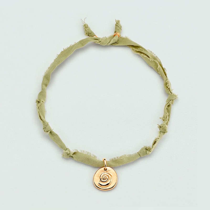 Collar Agatha Verde medalla 2680437-658-TU