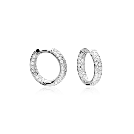 Aros Plata primera ley y circonitas "Silve"
