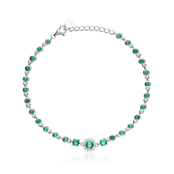 Pulsera Plata primera ley y...