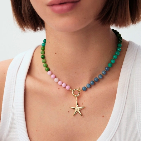 Collar Agatha perlas y estrella mar 2680424-256-TU