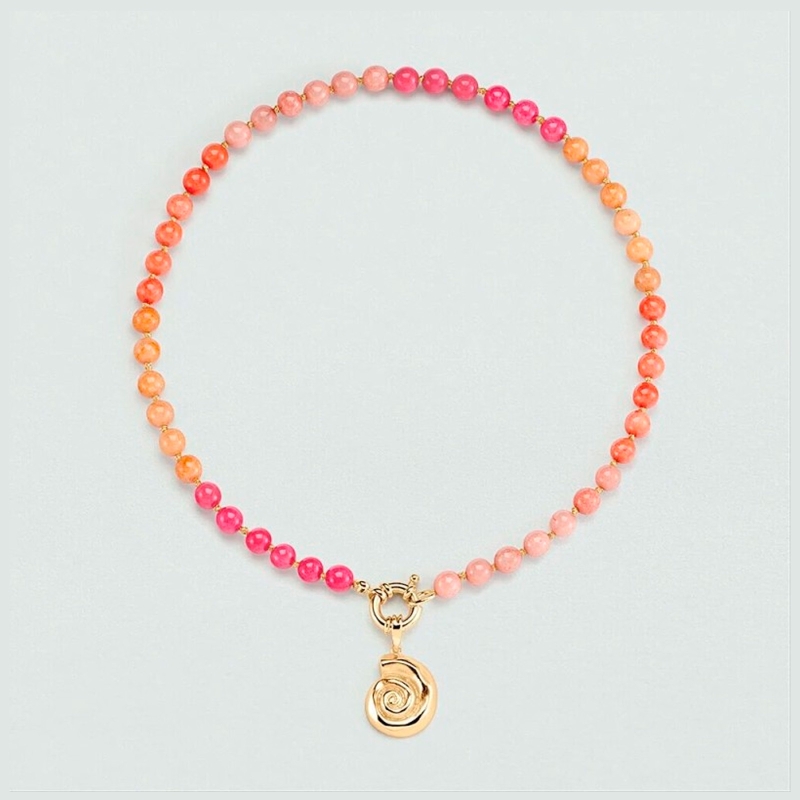 Collar Agatha perlas y caracola 2680423-256-TU Collar Agatha perlas y caracola 2680423-256-TU