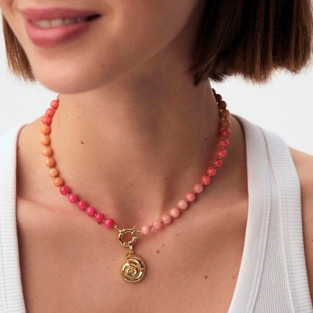 Collar Agatha perlas y caracola 2680423-256-TU