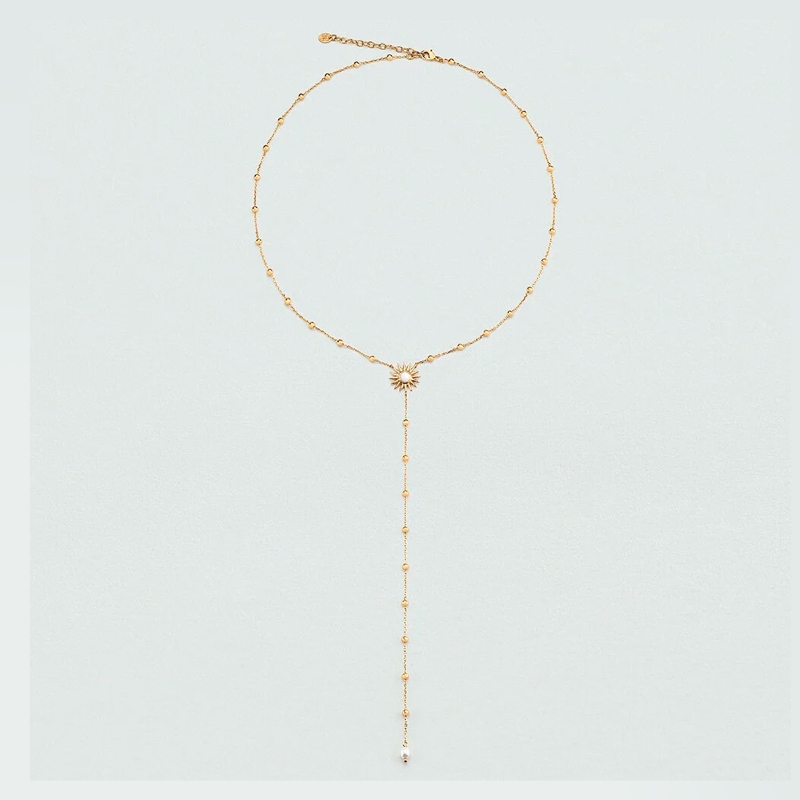 Collar Agatha largo sol 2680429-157-TU