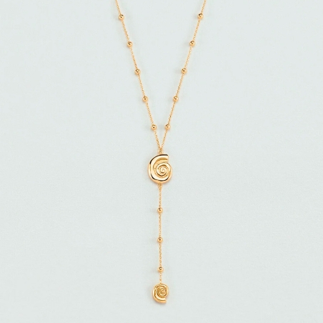 Collar Agatha largo y caracola 2680427-157-TU