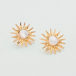 Pendientes Agatha Sol y nácar 2380734-094-TU