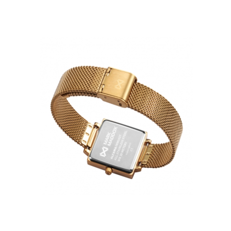 Reloj Mark Maddox mujer esfera cuadrada y malla milanesa MM1027-67