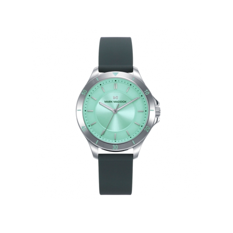 Reloj Mark Maddox Esfera Verde Correa Silicona MC1001-67 Reloj Mark Maddox Esfera Verde Correa Silicona MC1001-67