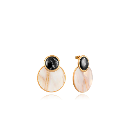 Pendientes Viceroy Acero Discos Resina Bicolor 15026E01012