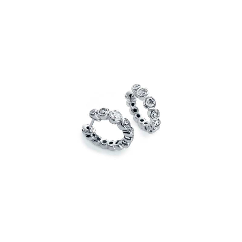 Pendientes Viceroy Plata Aro Y CIrconitas 7028E000-30