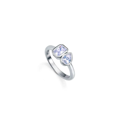 Anillo Viceroy Plata Baño De Rodio Y Circonitas 2319A01