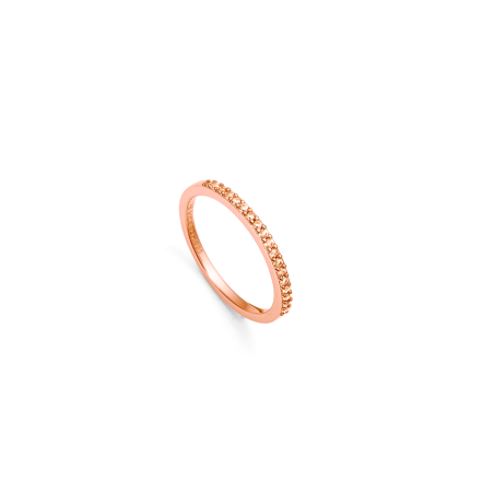 Anillo Viceroy Plata Baño Oro Rosa Y Circonitas 9118A01-36