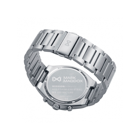 Reloj Mark Maddox Esfera Bitono Azul Y Blanca HM1021-35