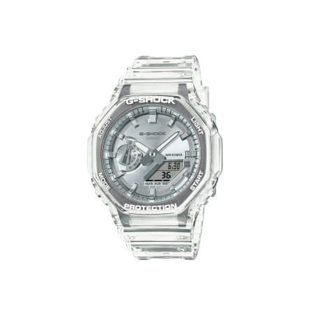 Reloj Casio G-Shock Esfera Plateada GA-2100BM-7A8ER