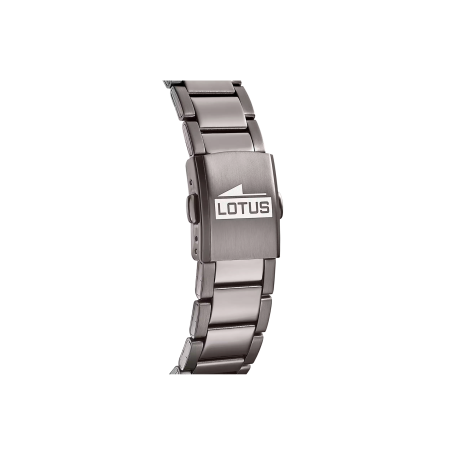 Reloj Lotus Acero Chrono Esfera Negra 18686/2