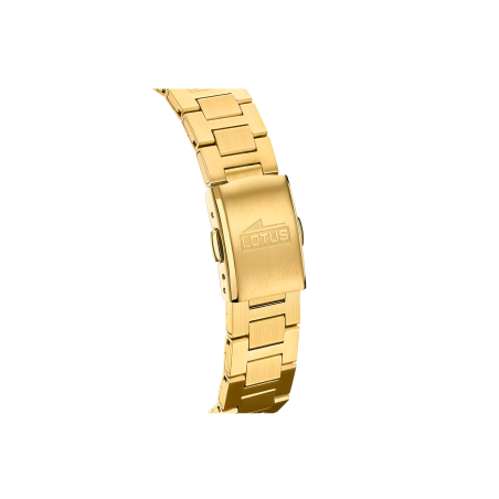 Reloj Lotus Acero Dorado Freedom Esfera Burdeos 18840/2