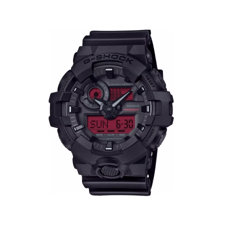 Reloj Casio G-Shock negro GA-700BBR-1AER
